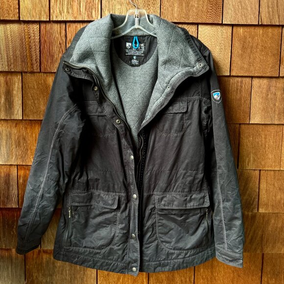 Kuhl Born In The Mountains Black/Gray Projekt Jacket in Women's Large - Picture 5 of 14